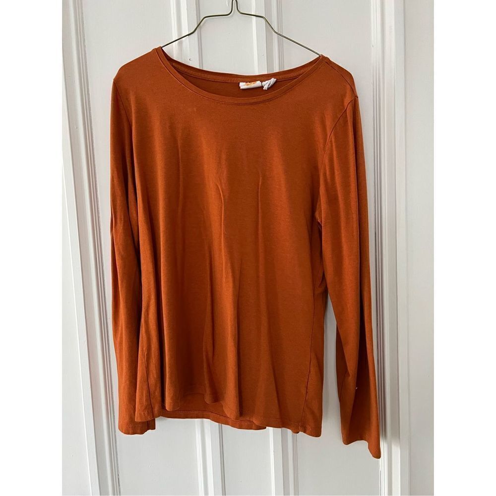 C & C California orange long sleeve top XL